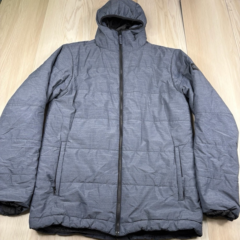 686 SixEightSix Mens Warmix Puffy Jacket Hooded Infidry Men's Size L Large